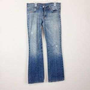 7 For All Mankind bootcut lightwash jeans | 28